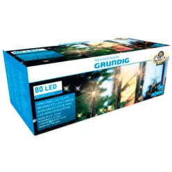 Guirnalda 80 luces LED cálida Grundig 230V 5 metros