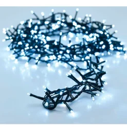 Guirnalda de luces Micro Cluster 560 LED IP44 luz blanca 11 m