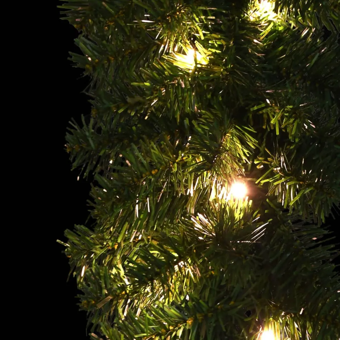 Guirnalda de Navidad con luces LED 8 efectos verde