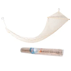 Hamaca colgante blanco 270x80 cm