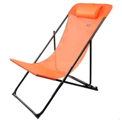 Hamaca plegable Aktive Garden 3 posiciones con reposacabezas