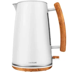 Hervidor de agua eléctrico Thermosense 400 White Woody 1,7L 3000W blanco/madera