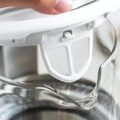 Hervidor de agua eléctrico Cecotec ThermoSense 350 Clear 2200W 1,7L filtro antical vidrio