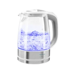 Hervidor de agua eléctrico Cecotec ThermoSense 350 Clear 2200W 1,7L filtro antical vidrio