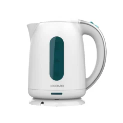 Hervidor eléctrico Cecotec Thermosense 180 2200W 1,7L base con giro 360 blanco