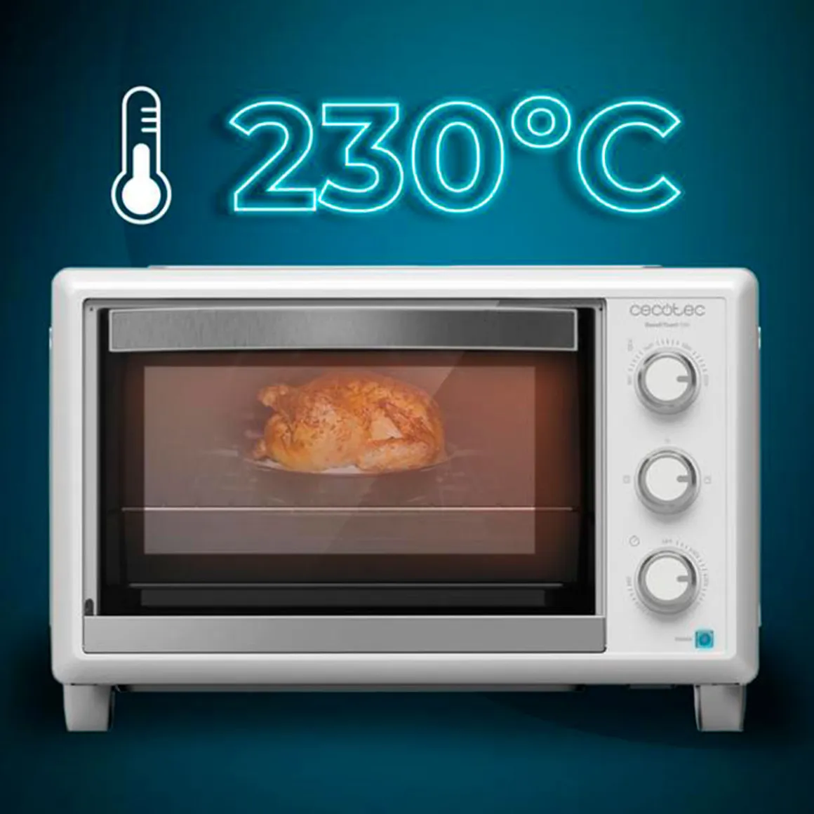 Horno de sobremesa Cecotec Bake&Toast 2300 1500W 23L