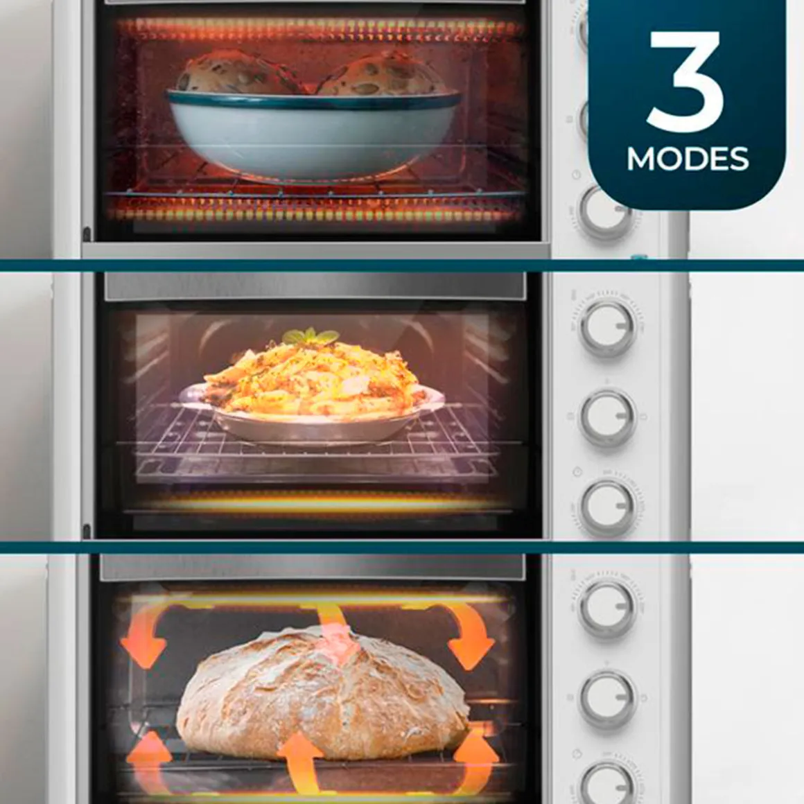 Horno de sobremesa Cecotec Bake&Toast 2300 1500W 23L