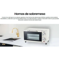 Horno de sobremesa Infiniton HSM-70B09 600W 9L blanco