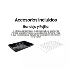 Horno Infiniton 4L70BK 3000W 70L 5 programas A negro 59,5 cm