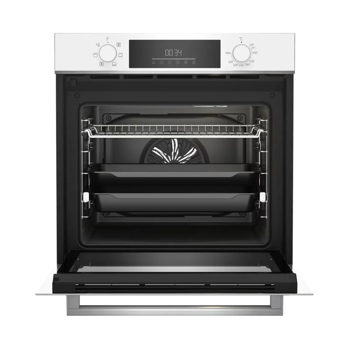 Horno multifunción Beko BBIE18300W 2400W 6 funciones blanco 59,4 cm