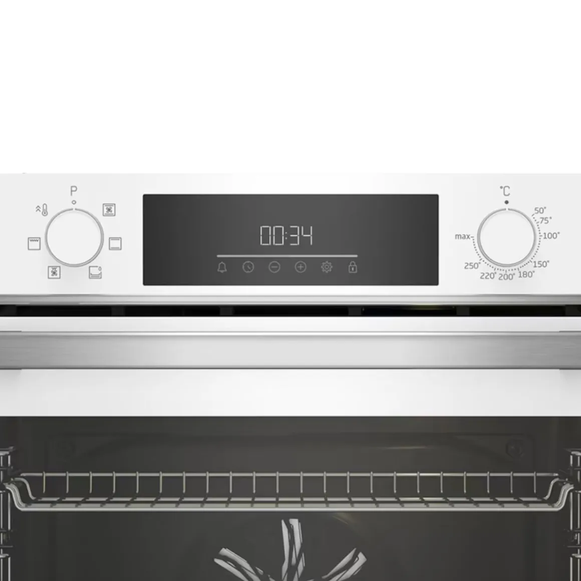 Horno multifunción Beko BBIE18300W 2400W 6 funciones blanco 59,4 cm