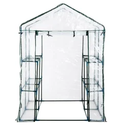 Invernadero Outsunny 3 pisos transparente 195x143x143 cm