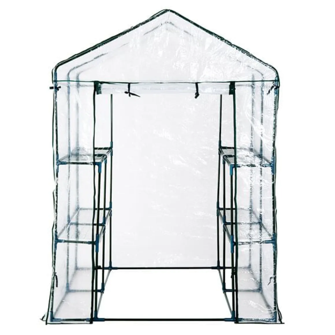 Invernadero Outsunny 3 pisos transparente 195x143x143 cm