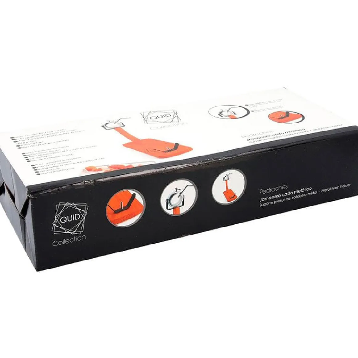 Jamonero Pedroches Quid codo de metal 33x21x42 cm