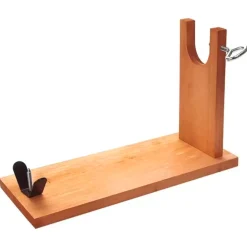 Jamonero Quttin tipo banqueta natural 23x47,5x15,5 cm