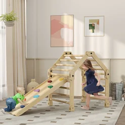 Juego de escalada infantil Aiyaplay 1-4 años multicolor 89x175x70 cm