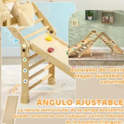 Juego de escalada infantil Aiyaplay 1-4 años multicolor 89x175x70 cm