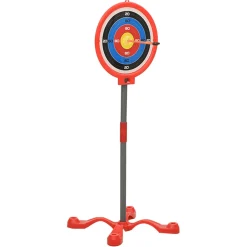 Juego de tiro infantil 3 flechas + arco + diana +6A multicolor