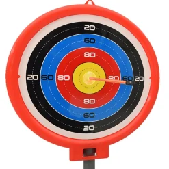 Juego de tiro infantil 3 flechas + arco + diana +6A multicolor