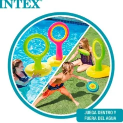 Juego hinchable Intex discos voladores +3A multicolor 104x178x102 cm