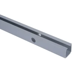 Kit de herrajes para puerta corredera Homcom marrón 3,06x200x3,05 cm