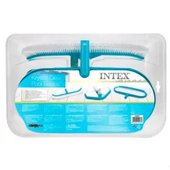 Kit de limpieza de piscina Krystal Clear Intex 3 accesorios azul