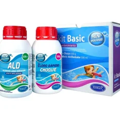 Kit para mantenimiento de piscinas Tamar cloro+algicida