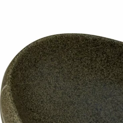 Lavabo de encimera Livha ovalado cerámica 15x59x40 cm