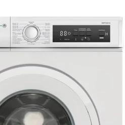 Lavadora carga frontal New Pol NWT0810 8kg 1000 rpm D blanco