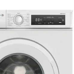 Lavadora carga frontal New Pol NWT0810 8kg 1000 rpm D blanco