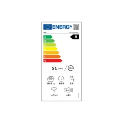 Lavadora carga frontal Vok EVW-10BAW12PR 10kg 1200 rpm 15 programas A blanco 60 cm