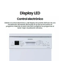 Lavavajillas Infiniton DIW-4510WD3 10 servicios 7 programas D blanco 45 cm