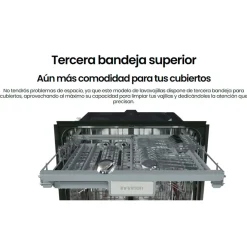 Lavavajillas semi integrable Infiniton DIW-G62W 15 cubiertos 7 programas D blanco 59,5 cm