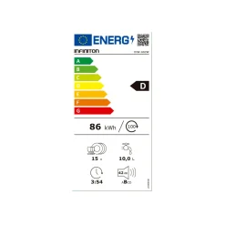 Lavavajillas semi integrable Infiniton DIW-G62W 15 cubiertos 7 programas D blanco 59,5 cm