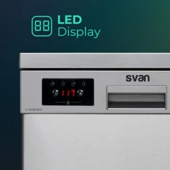 Lavavajillas Svan SJ104501ED/X 10 servicios 6 programas E 44,8 cm