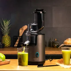 Licuadora de prensa fría Juice&Live 2500 EasyClean 200W 70 rpm canal XL negro