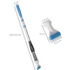 Limpia fondos Outsunny eléctrico con poste telescópico Ø6x162 cm
