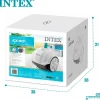 Limpiafondos Krystal Clear ZX50 Intex automático mediante succión 0,8L gris