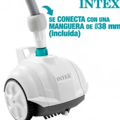Limpiafondos Krystal Clear ZX50 Intex automático mediante succión 0,8L gris