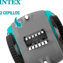 Limpiafondos Krystal Clear ZX50 Intex automático mediante succión 0,8L gris