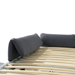 Litera abatible Matilda con somieres y esclera blanco 90x190 cm