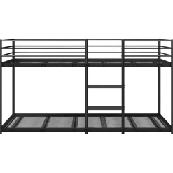 Litera Red estructura de acero negro 111x195x79,5 cm