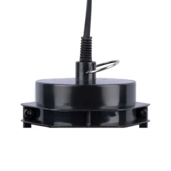 Lámpara anti insectos 1W con bandeja extraíble LED 25m2 negro