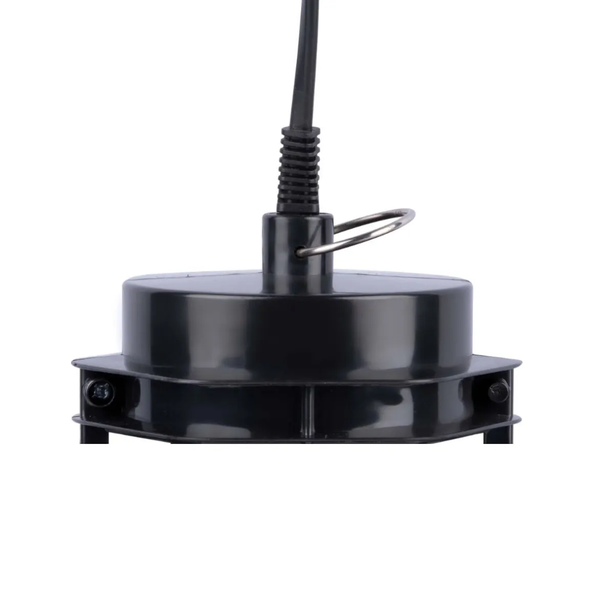 Lámpara anti insectos 1W con bandeja extraíble LED 25m2 negro