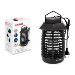 Lámpara antimosquitos Basic Home 3W negro