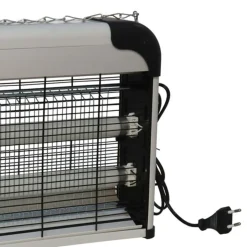 Lámpara antimosquitos 20W eléctrica gris/negro