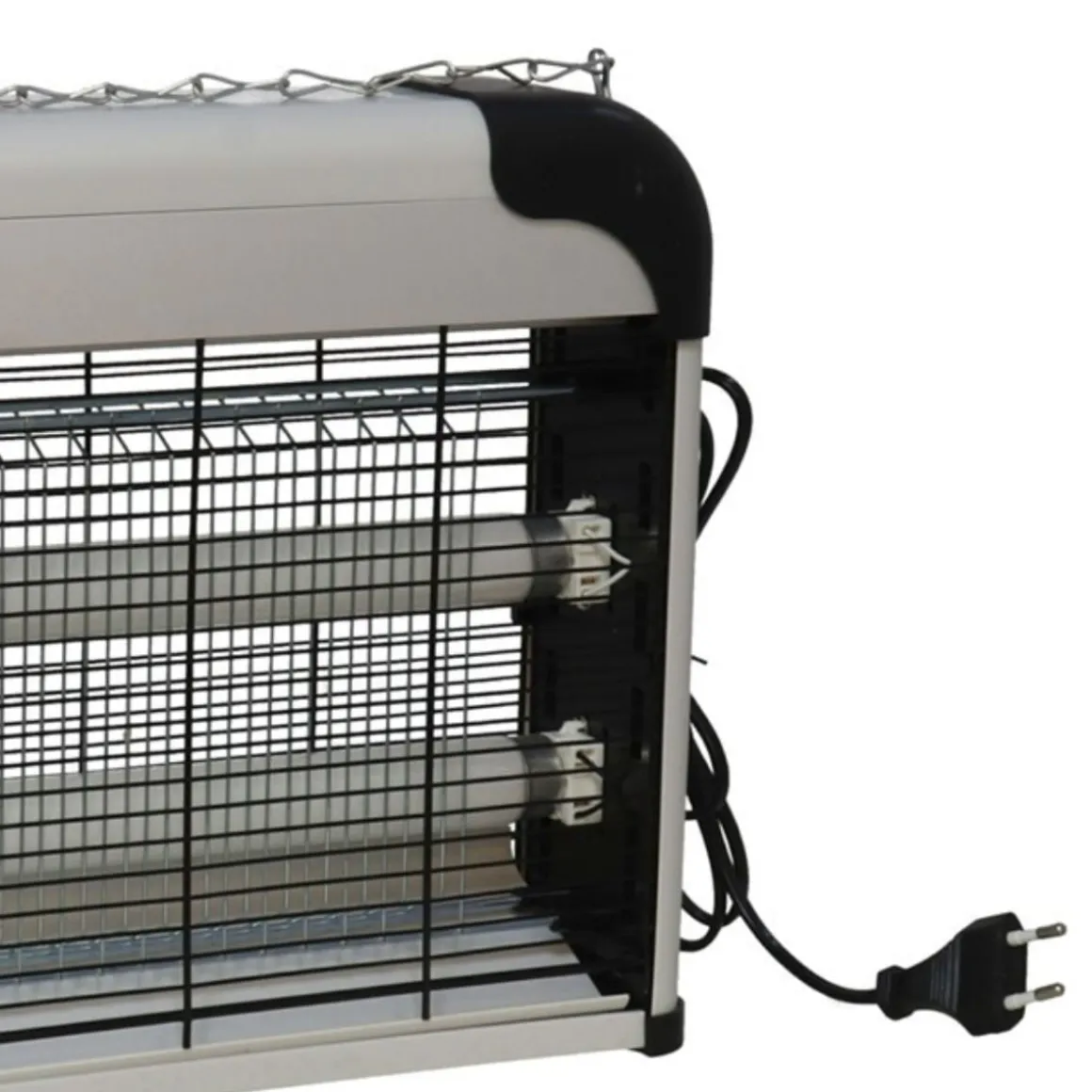 Lámpara antimosquitos 20W eléctrica gris/negro