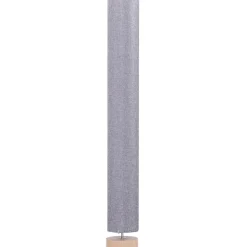 Lámpara de pie Australia Homcom 40W 2 puntos de luz gris Ø15x120 cm