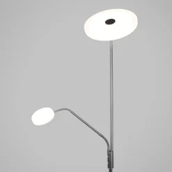 Lámpara de pie Bayani Lumit con lámpara de lectura Ø25x179 cm