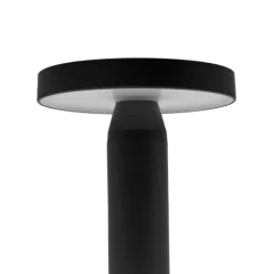 Lámpara de sobremesa Alcaide Lumit 2W LED 180 lm negro Ø13x21,7 cm